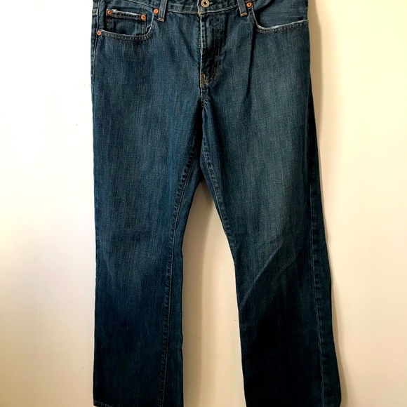 Polo Bootcut Jeans Medium Wash Low Rise S 12x30 - Picture 1 of 7